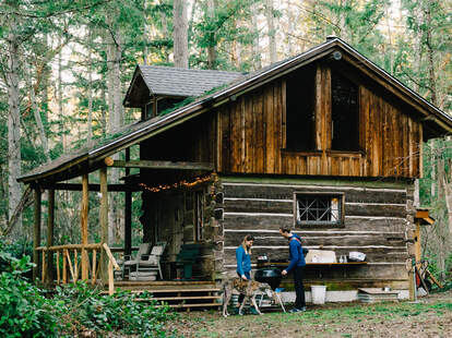 Hipcamp cabin in Vashon