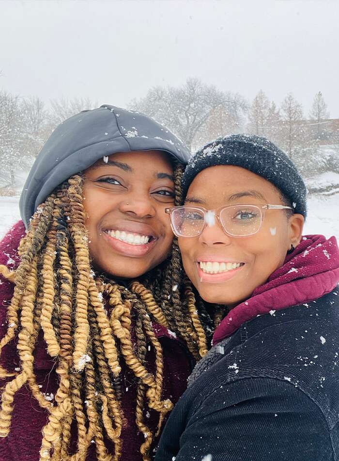 Carel-Lee Bernard and Kennedy Reynolds
