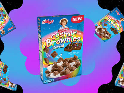 Kellogg’s Little Debbie Cosmic Brownies Cereal box