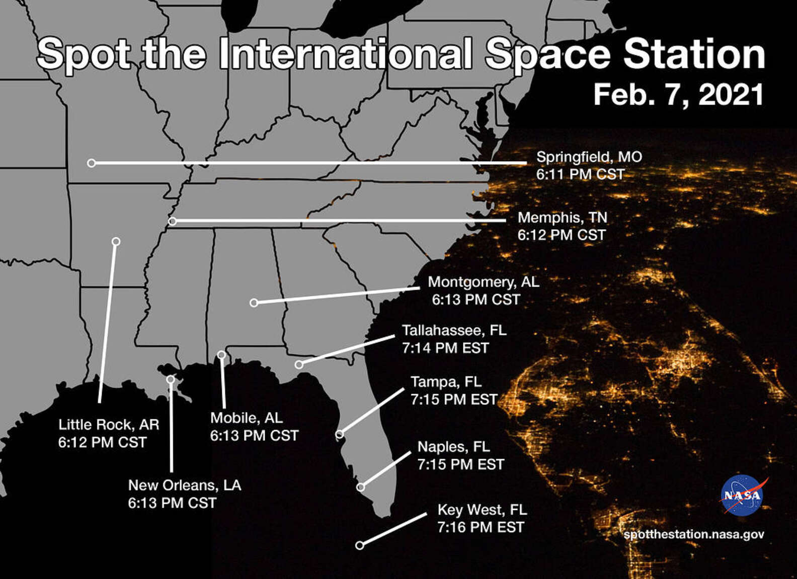 How To See The International Space Station Pass Over The Super Bowl ...