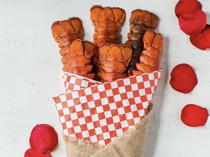 maine lobster tail bouquet