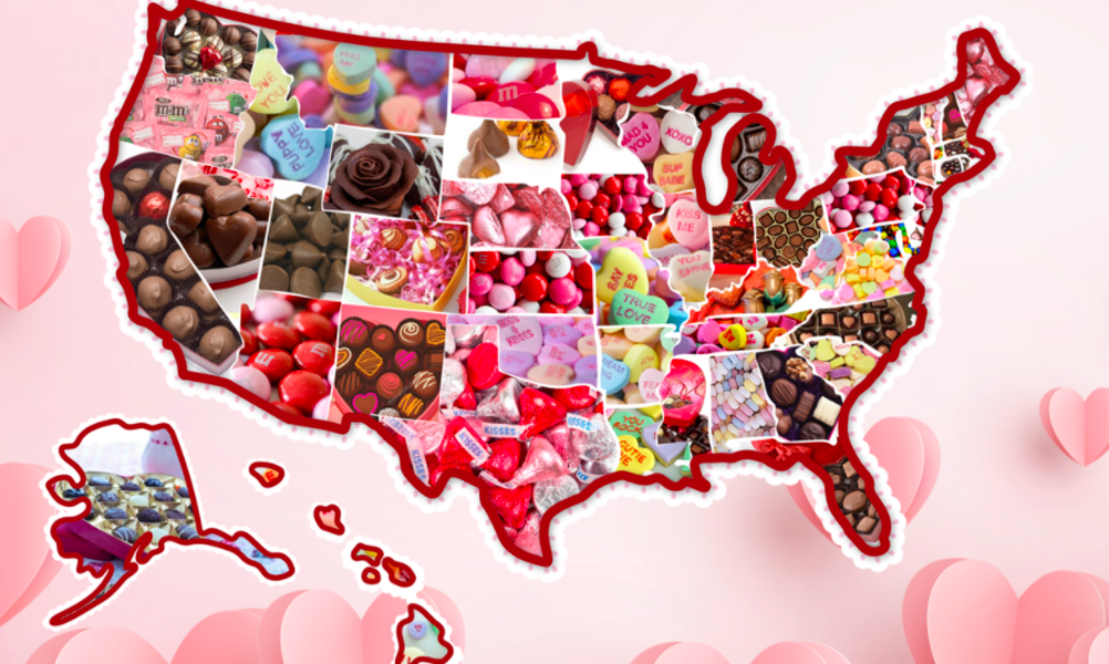 What's the Most Popular Valentine's Day Candy in Every State? Thrillist