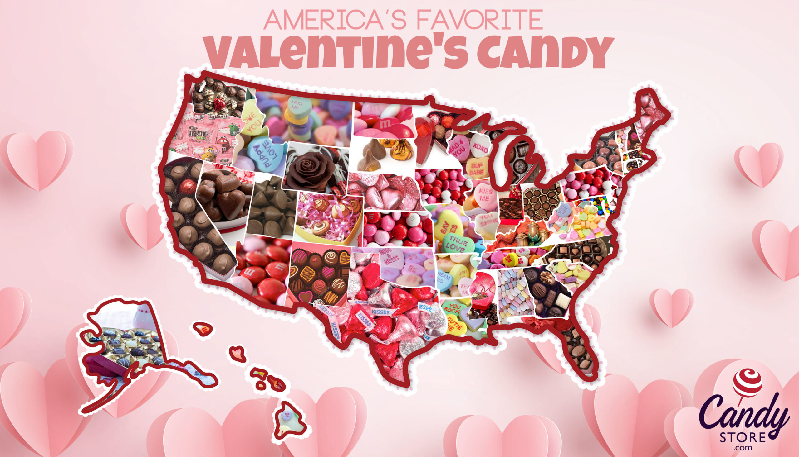 what s the most popular valentine s day candy in every state thrillist