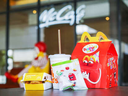 A McDonald's Happy Meal