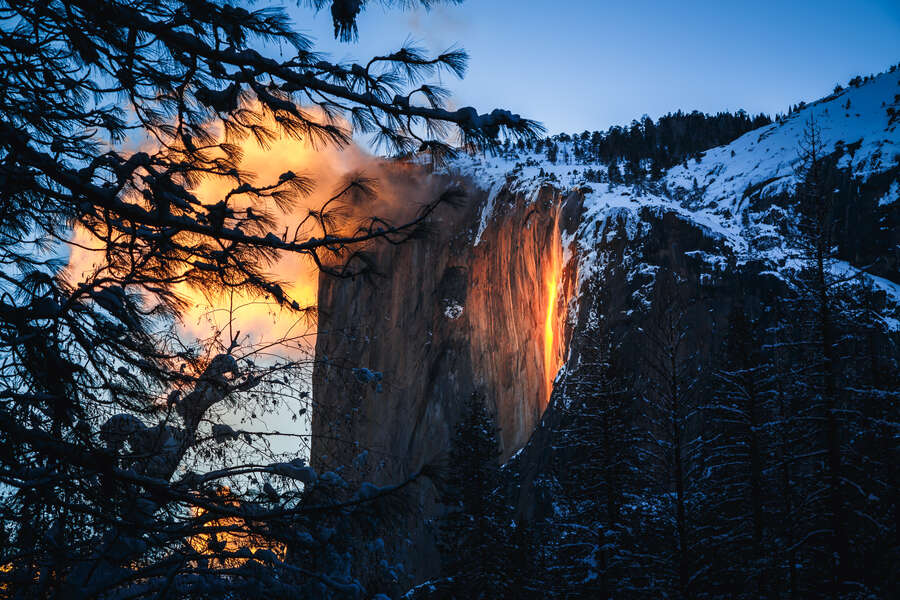Yosemite Firefall 2021 Best Dates to See Horsetail Fall This February