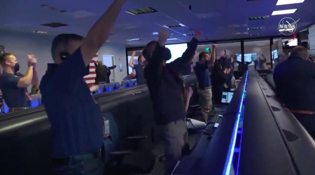 Watch the Moment NASA Celebrated the Mars Perseverance Rover Landing ...