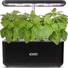 iDOO Hydroponics Growing System -  Indoor Herb Garden Starter Kit with LED Grow Light and Smart Garden Planter