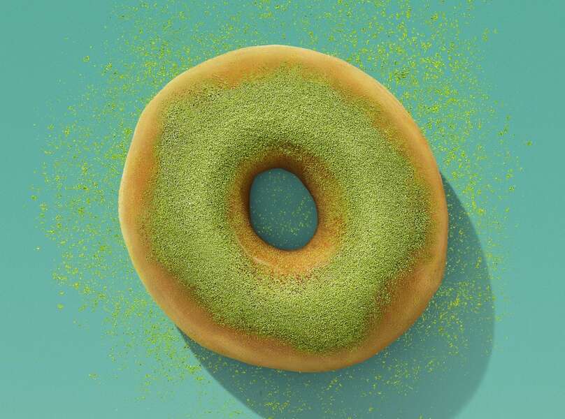 Dunkin' Debuts Debuts New Fruity Matcha Latte & MatchaTopped Donut Thrillist