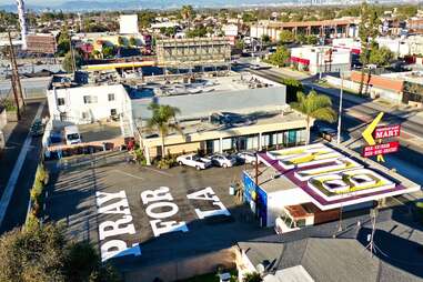 Crenshaw Dairy Mart aerial view