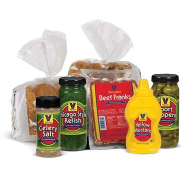 Chicago Style Hot Dog Kit from Vienna Beef