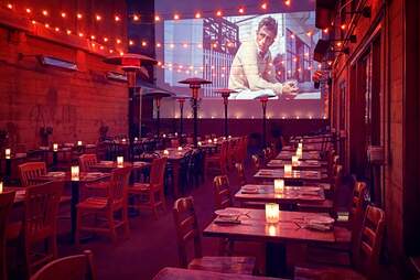 Foreign Cinema interior