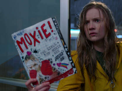 moxie movie, netflix, hadley robinson