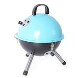 Blue Mini Portable Outdoor Charcoal Grill Stove