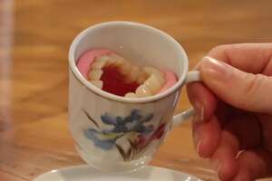 Thrillist Explorers: Creepy Teeth Tea Cup