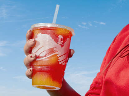 Taco Bell's new wild strawberry lemonade Freeze