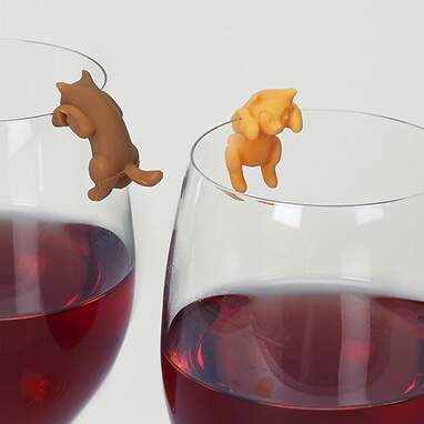 Paws Off Glass Markers (6-Pack)