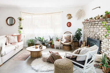 living room at Casa Joshua Tree