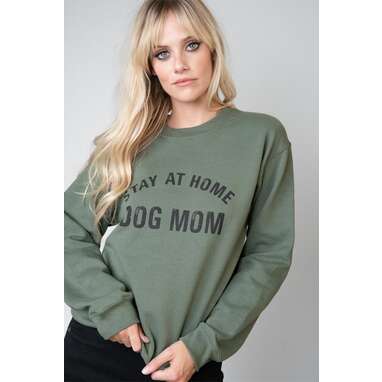 "Stay At Home Dog Mom™" Sweatshirt