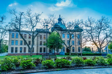 Richmond, TX - March 10, 2018 The historical courthouse in Fort Bend County