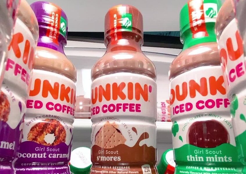 Dunkin Is Now Making Girl Scout CookieFlavored Coffee Drinks Thrillist