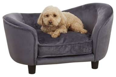 Best loveseat design: Enchanted Home Pet Ultra-Plush Snuggle Sofa Bed