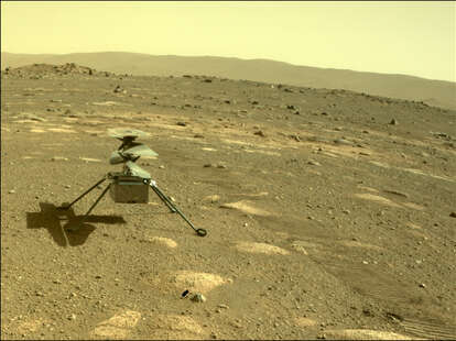 Ingenuity Helicopter on Mars