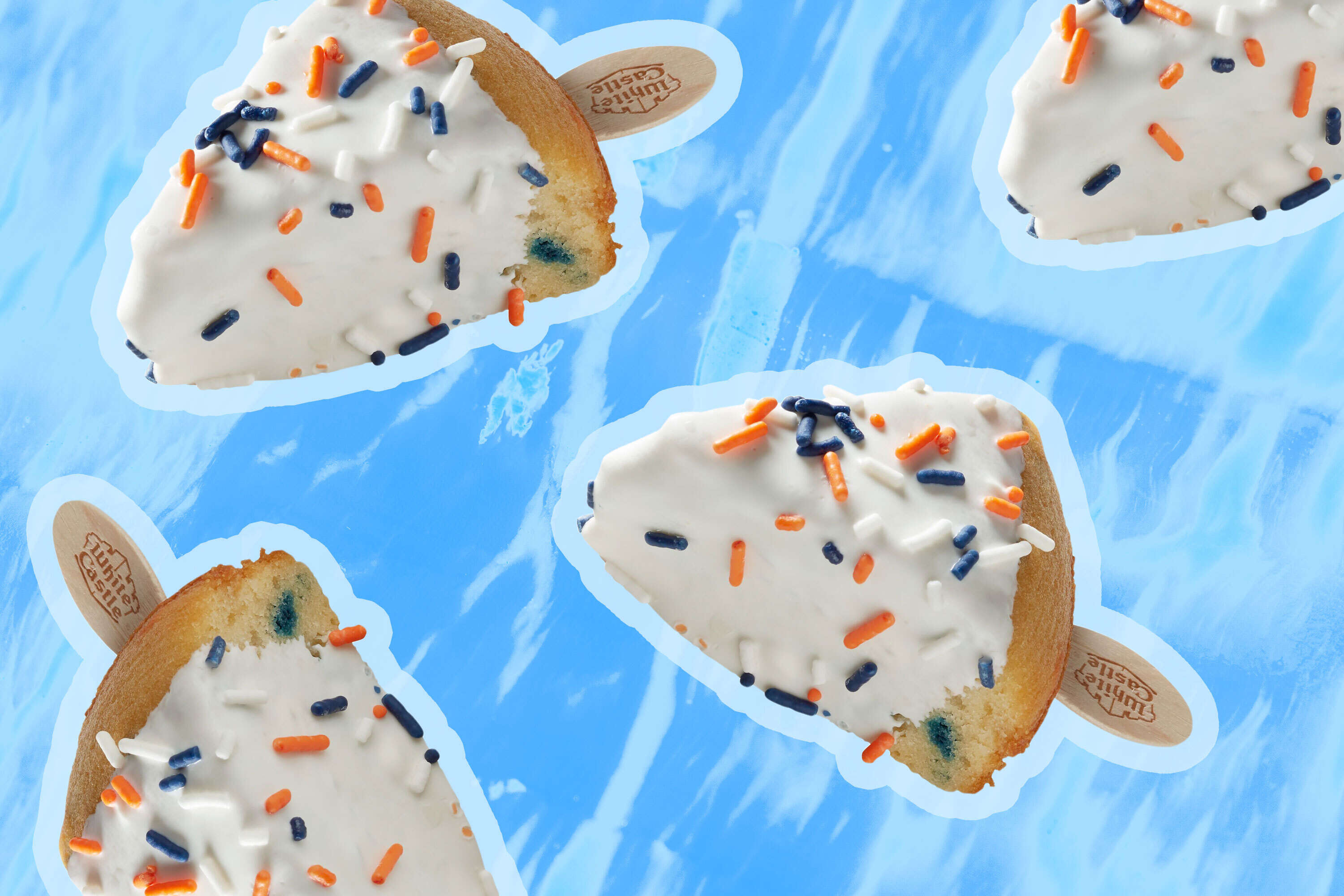 White Castle S Serving Cake On A Stick For Its 100th Birthday Thrillist