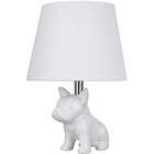 Ceramic French Bulldog Lamp