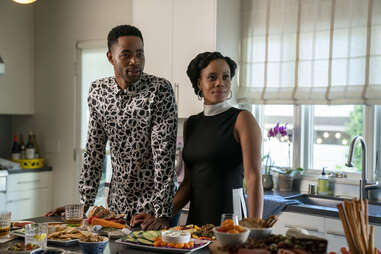 jay ellis and christina ellmore in insecure season 4