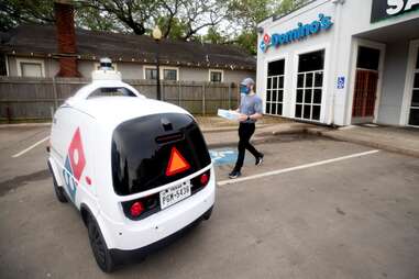 Domino's R2 Pizza Delivery Robot