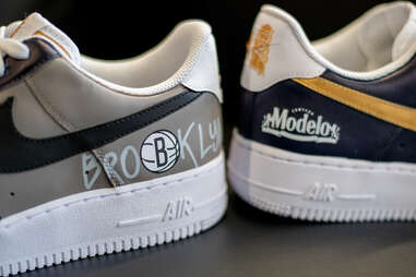 Modelo and the Brooklyn Nets Are Giving Away Custom Shoes - Thrillist