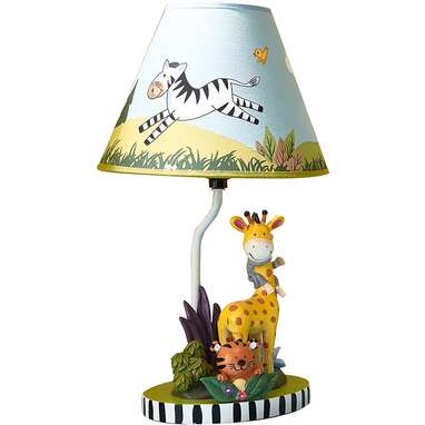 Sunny Safari Animals Thematic Table Lamp