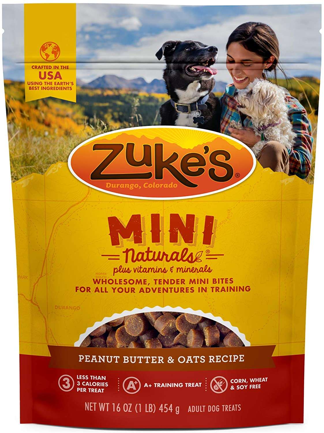 Zuke's Mini Naturals Peanut Butter and Oats Treats