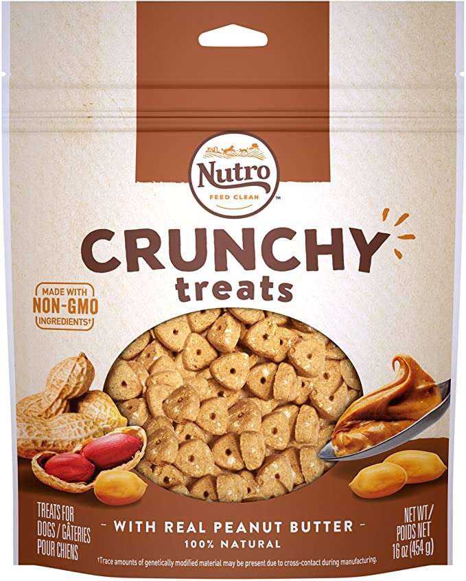 Nutro Small Crunchy Natural Peanut Butter Dog Treats