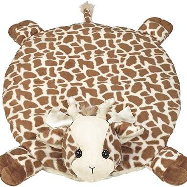 Giraffe Plush Stuffed Animal Tummy Time Play Mat