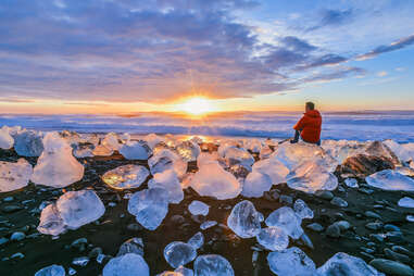 Jokulsarlon Beach