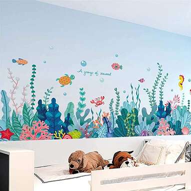 3D Under The Sea Wall Stickers