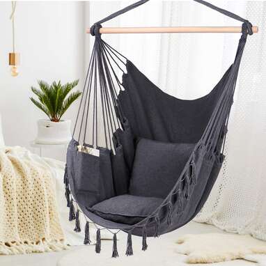 Y- STOP Hammock Chair Hanging Rope Swing