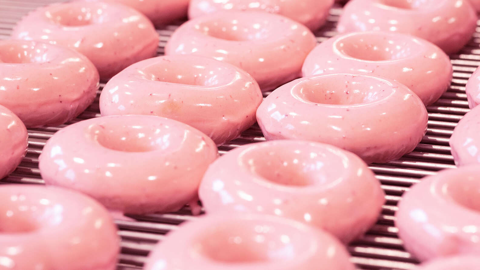 Krispy Kreme Is Bringing Back Strawberry Glazed Donuts This Spring