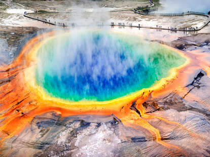 the grand prismatic spring