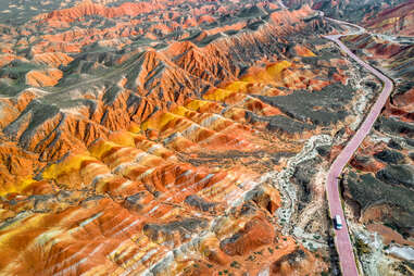 Zhangye National Geopark in China