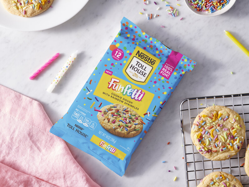 Nestlé Toll House Has New Funfetti Cookie Dough for Every Celebrations ...