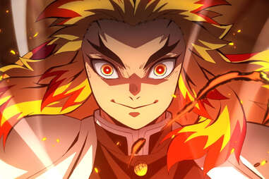 demon slayer the movie mugen train, rengoku