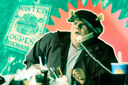 chris farley, shrek