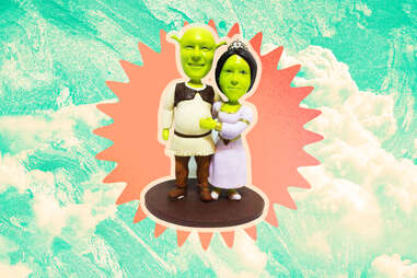 shrek cake topper