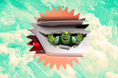 shrek car decal