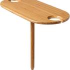 Tovolo Outdoor Wine Holder Bamboo Table