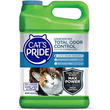 Cat's Pride Total Odor Control Fragrance Free Clumping Cat Litter