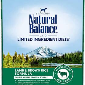 Natural balance lid store lamb