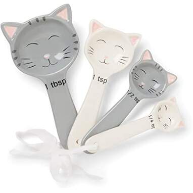 Cat measuring spoons